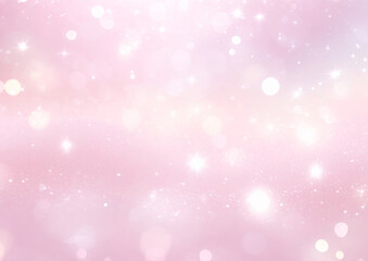 Fototapeta na wymiar 綺麗なピンクのキラキラな背景