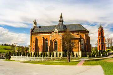 Latin Church. St. Nicholas Church in Przyszowa, Poland.