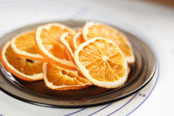 Dried orange slices