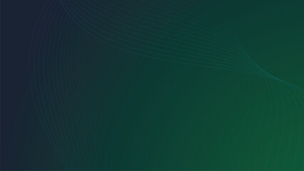 Dark green abstrct background wallpaper design vector image with curve line for backdrop or presentation


