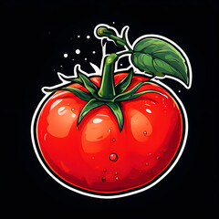 tomato sticker