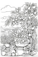 child coloring page
