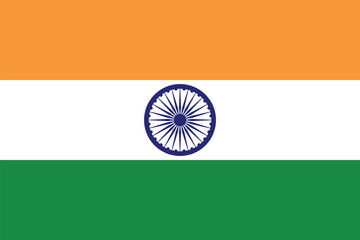 national flag of the Republic of India