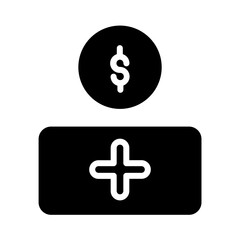 Aid Charity Donation Glyph Icon