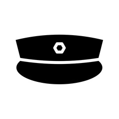 Cowboy Hat West Glyph Icon