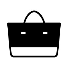 Bag Canvas Shop Glyph Icon