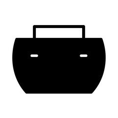 Bag Canvas Shop Glyph Icon
