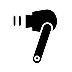 Sewing Tailor Zipper Glyph Icon