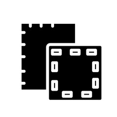 Sew Sewing Textile Glyph Icon