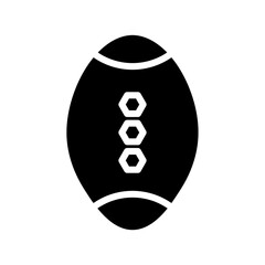Activity Ball Rugby Glyph Icon