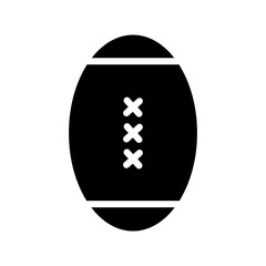 Activity Ball Rugby Glyph Icon