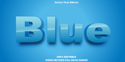 Editable cartoon text effect, 3d cartoon text style