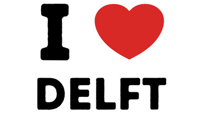 I Love Delft Netherlands