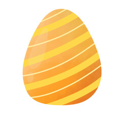 easter egg with ribbon 