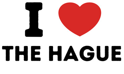 I Love The Hague Netherlands