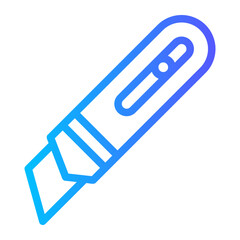cutter gradient icon