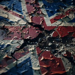 Ein Symbolfoto für den Brexit - obrazy, fototapety, plakaty