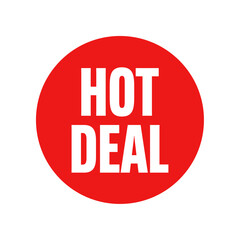 Hot deal label