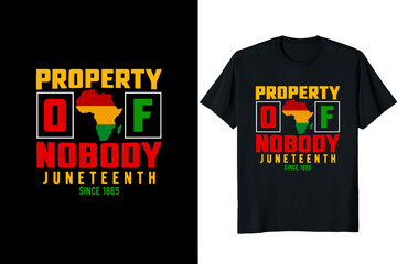 Juneteenth Day T-Shirt Design