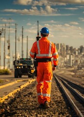 worker on the site