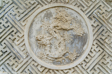 Bas-reliefs in the temple complex.
Tong Lam Lo son Pagoda. Vietnam, a suburb of Nha Trang. The country's largest statue of Buddha Amitabha.