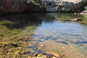 river in the mountains