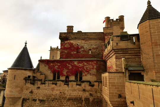 The Royal Palace of Olite is a castle-palace in the town of Olite, in Navarre, Spain