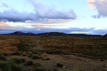 The Bardenas Reales is a semi-desert natural region of some 42,000 hectares in southeast Navarre ,Spain