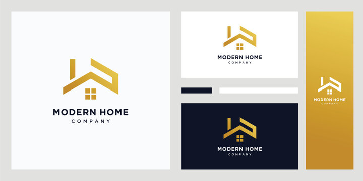 Home Property Vector logo design