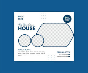 corporate web banner design template.