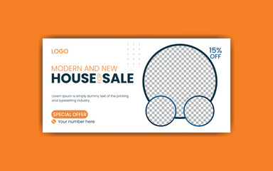 corporate web banner design template.