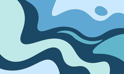 background with waves