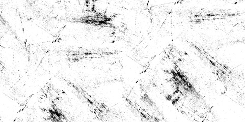 Grunge Black And White Urban Vector Texture Template. Dark Messy Dust Overlay Distress Background. Easy To Create Abstract Dotted, Scratched, Vintage Effect With Noise And Grain