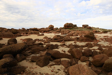 Renote Island is an island belonging to the French commune of Trégastel, in the department of Côtes-d'Armor, Brittany.