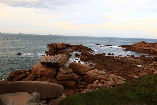 Côte de granite rose is a stretch of coastline in the Côtes d'Armor departement of northern Brittany, France