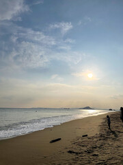 Naklejka premium 渥美半島 菜の花まつり