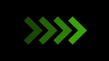 Animated glowing direction arrows animation arrow navigation.