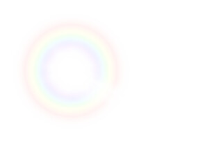 Sunlight special lens flare light effect. Sun flash. White sun. PNG.
