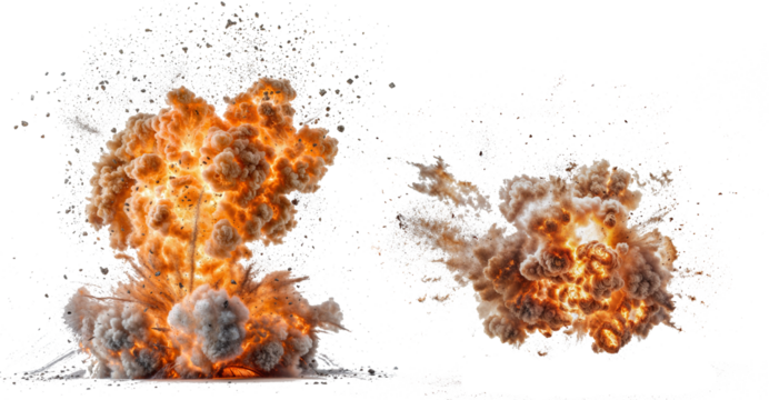fire explosion PNG transparent background