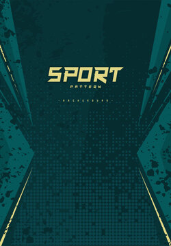 Sports jersey vector graphic clothing design background for sports club uniform
