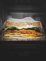 sandwich with cheese