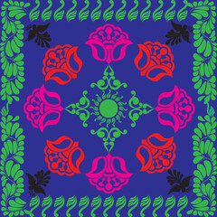 pattern with flowers