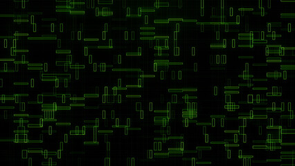 Abstract cyber technology digital network data  connection background