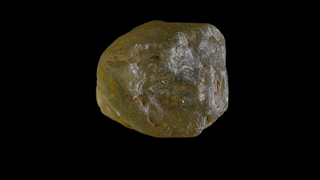 Rough uncut yellow Topaz (aluminium silicate fluoride hydroxide)
