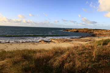 The peninsula of Quiberon is a French peninsula located in Morbihan, Brittany