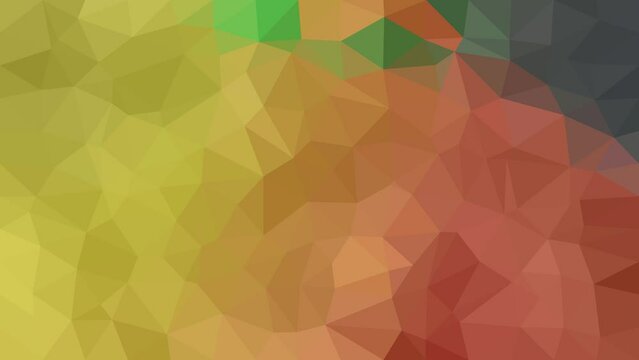 Low Poly Grid Dynamics: Abstract Motion Background
