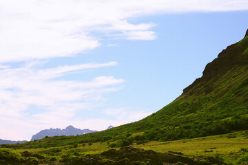 Obraz premium Montaña paulatina del sur