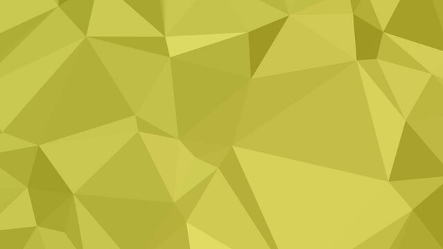 Abstract Cinematic Flow: Dynamic Low Poly Triangles in a Vibrant Journey Across the Screen