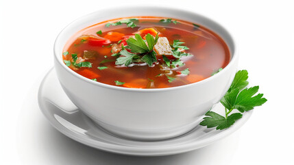 vegetable soup with meat