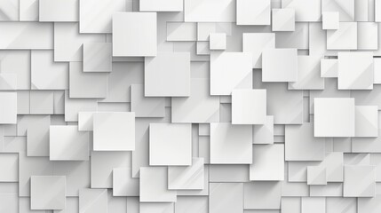 Vector Abstract Elegant white and grey Background. Abstract white Pattern. Squares Texture 